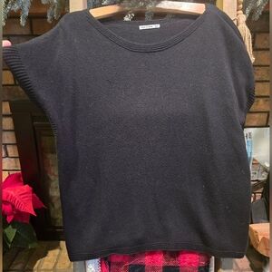 Pink Clover Classic Black Crew Neck Sweater